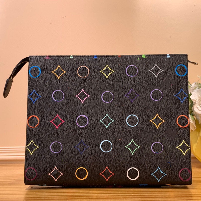 M13746 Caviar Fabric Cosmetic Bags & Cases Women Leather Luxurys Designers Bags Totes Handbag Wallets Messenger Purse pouch Travel outdoors Messenge