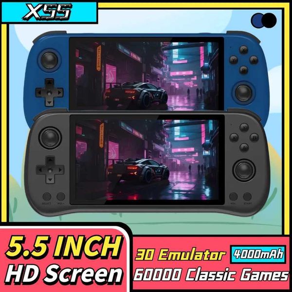X55 Handheld Game Console 60000 Games 30 Classic Emulator Children Portable Video Gaming Console Kids Mini Retro Game Machine Y240808