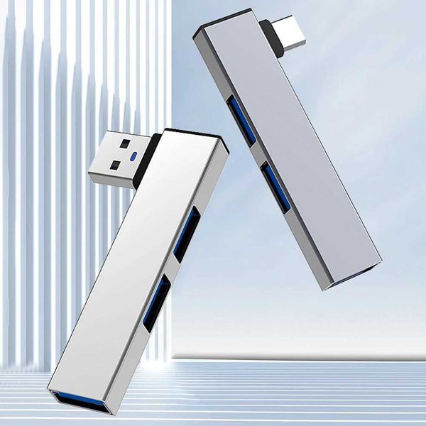 3 in 1 USB Splitter Hub Speed 5.0Gbps 3 Port Docking Station OTG USB 3.0-Type-C 3.0 To 3 USB for Laptop Notebook Pc AccessoriesT250110