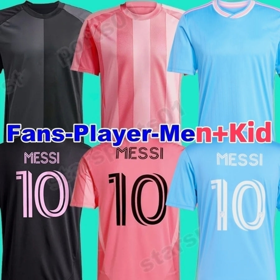 Lionel Messis Jersey 25 26 Soccer MIA Shirt Luis Suarez Marcelo Weigandt Baltasar Gallego Allen Obando Sergio Busquets Gonzalo LujanOscar Ustari Pla