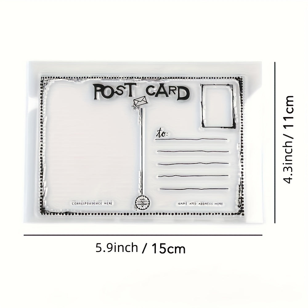 TEMU Fantasy Themed Clear Rubber Stamps For Scrapbooking And Card Making