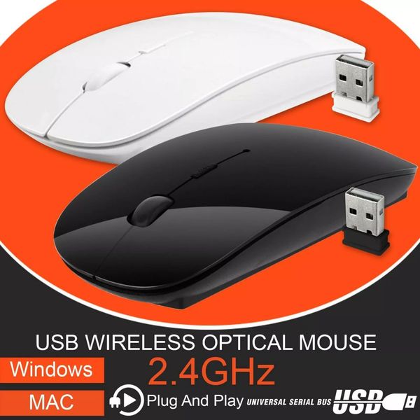 2.4GHz Wireless Cordless Mouse Mice Optical Scroll For PC Laptop Computer + USB