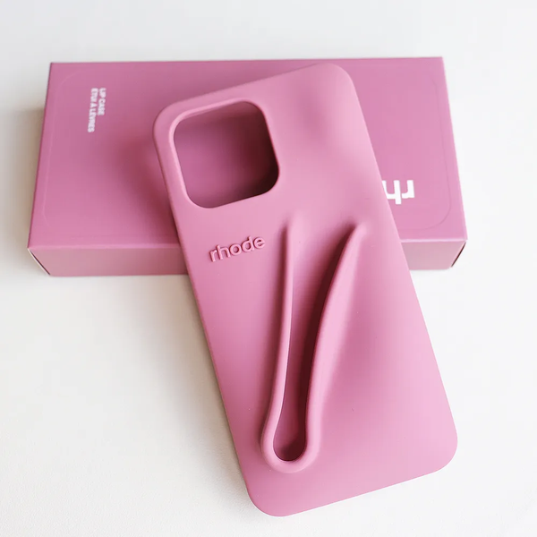 rhode phone case For iPhone 16 Pro Max case 16 15 Plus 14 Pro 13 12 Luxury Designer Fashion iphone case Lip Gloss Lipstick Lip Balm 3D Silic