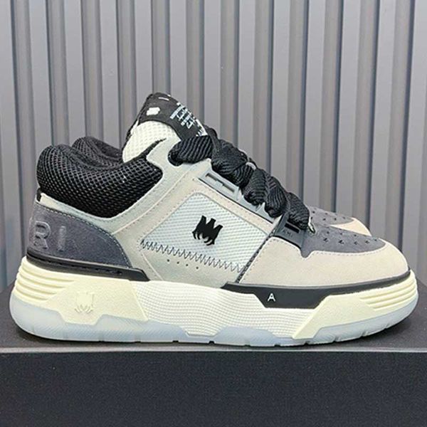 Designer Women MA1 Sneakers 90s West Coast Retro Skateboarding Shoes Rubber Outsole Leather Upper Double Laces Towel Inner Womens Sports Sho