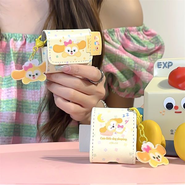 ddmygifts Cute pancake suitable for Pro2 Bluetooth wireless headphone flip cover 3rd generation pendant cartoon