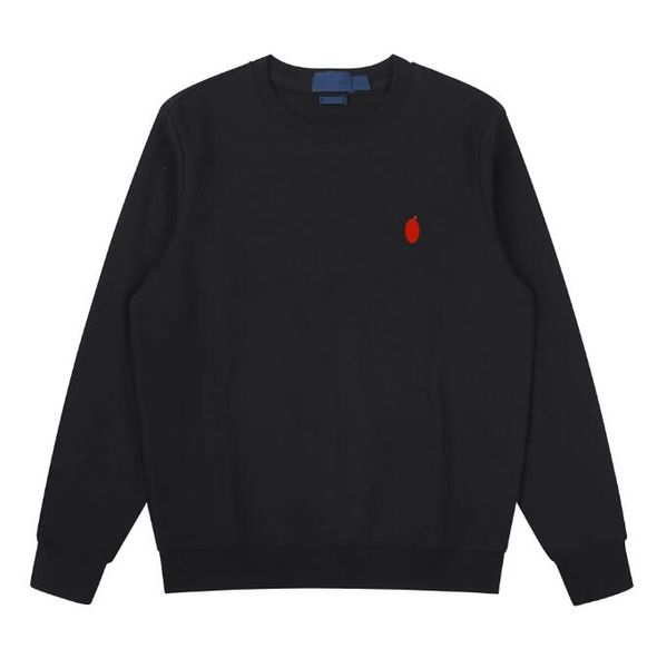 Men&#039;s Hoodies Sweatshs 2024 Mens Designer Hoodie Polo Sweater Fleece Shs Thick Half Zipper High Neck Warm Pullover Slim Knit Knitting H