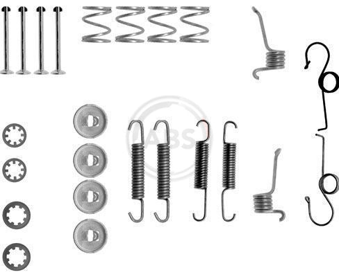 Accessory Kit, brake shoes A.B.S. 0511Q