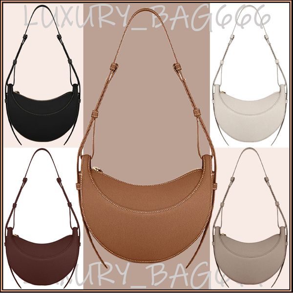 Tote bags Designer bag Half-Moon Hobo Bag Fashion Handbags Women Classic Full-Grain Textured Calf Leather CrossBody Large Shopping Large Cap