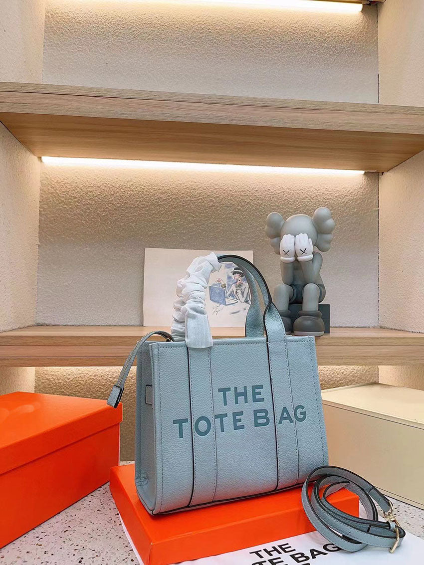 leather Designer The tote bag Women men high quality Handbag High Capacity Shopping eming letter Square shoulder6