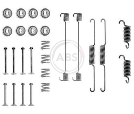 Accessory Kit, brake shoes A.B.S. 0514Q