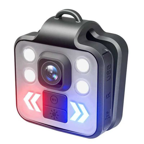Sports Action Video Cameras Mini body flash LED portable outdoor sports camera small recording camera for self-protection W8 CL250208