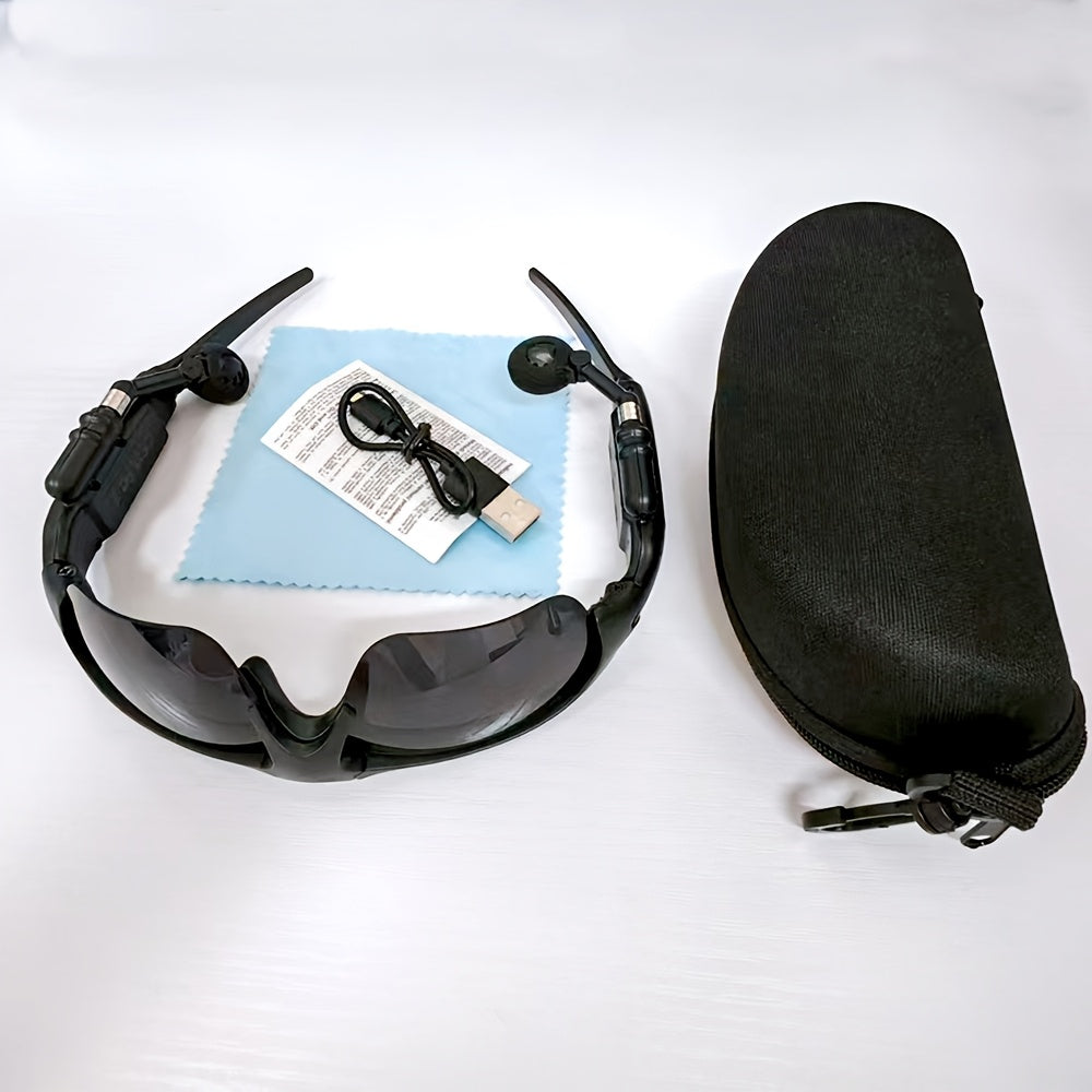 TEMU New Multi-functional Wireless Smart Glasses High Sound Stereo Music Headset Driving Eyewear Wireless Headphones For Activities