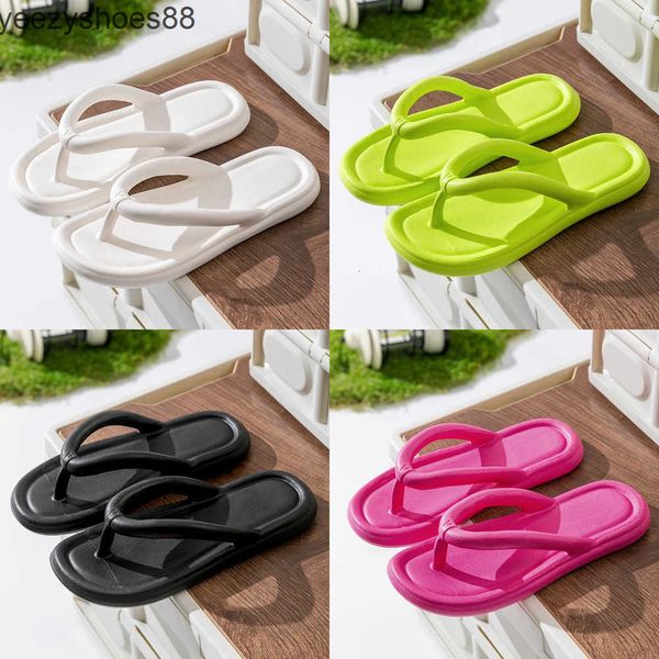 Sandals New Summer Concise Candy Color Ladies Flip Flops For Women Cosy Slides Lithe Soft Seabeach Sandals Slippers Indoor Home Shoes X6V7