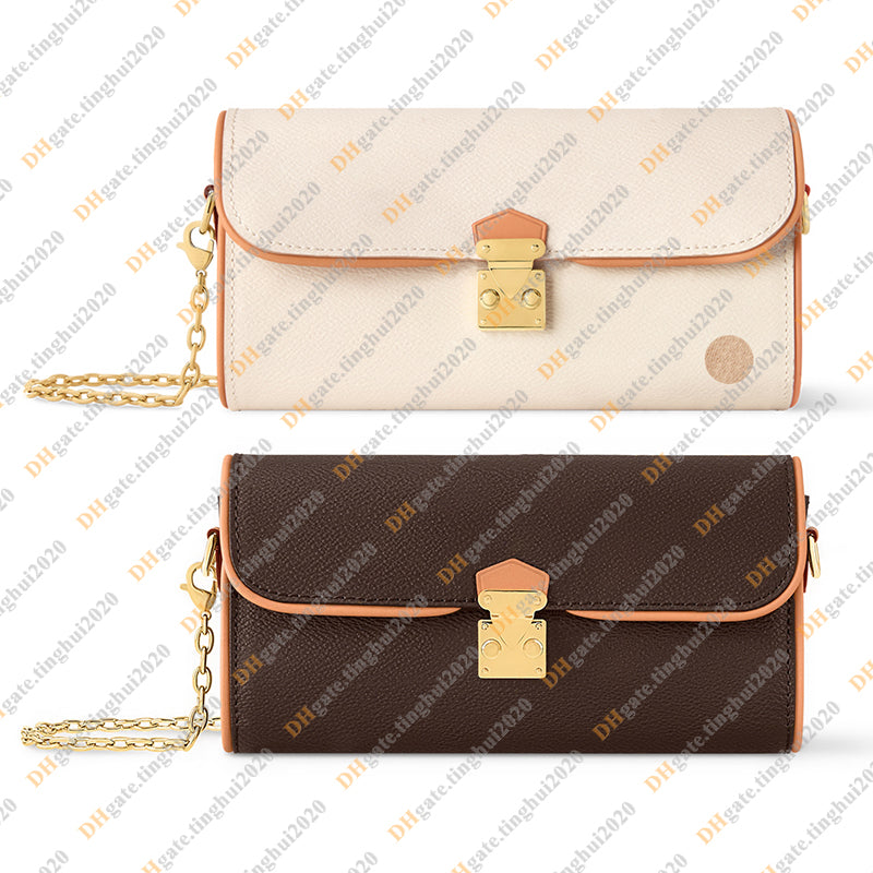 Ladies Fashion Casual Designe Luxury Pochette Camille Bag Chain Bag Crossbody Wallet Shoulder Bag Handbag Clutch Bag TOP Mirror Quality M13566 M2658