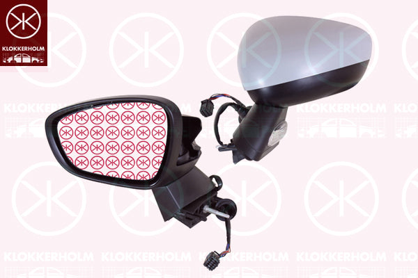 Exterior Mirror KLOKKERHOLM 05391042