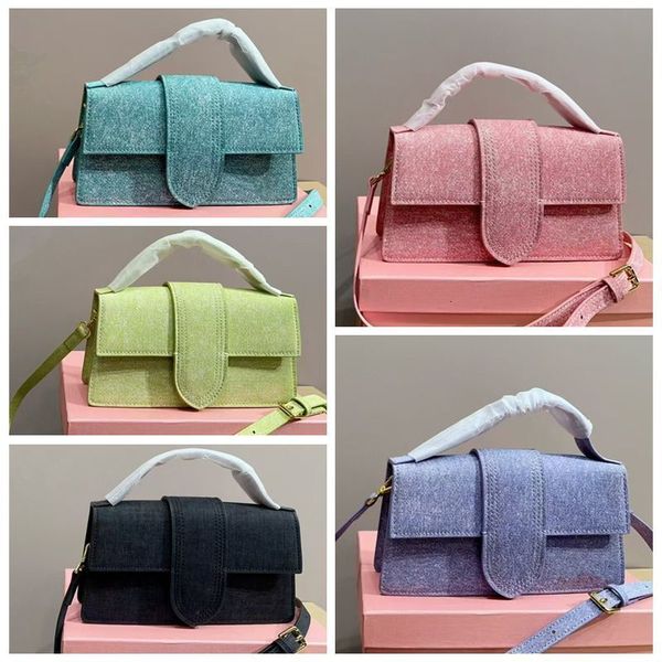 Womens Bags Top Designer Bag Le Bambino chiquito Vintage Handbags Underarm Frosted Suede One Shoulder Handheld Wallet 2024