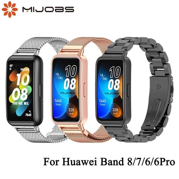 New Arrival Band 9 8 7 6 Pro smart wristband replaces SmartWah wristband Honor Band 6 wristband metal accessories Z241115