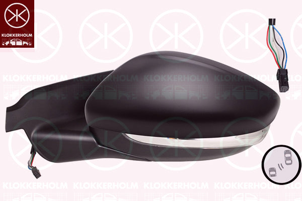 Exterior Mirror KLOKKERHOLM 05481035