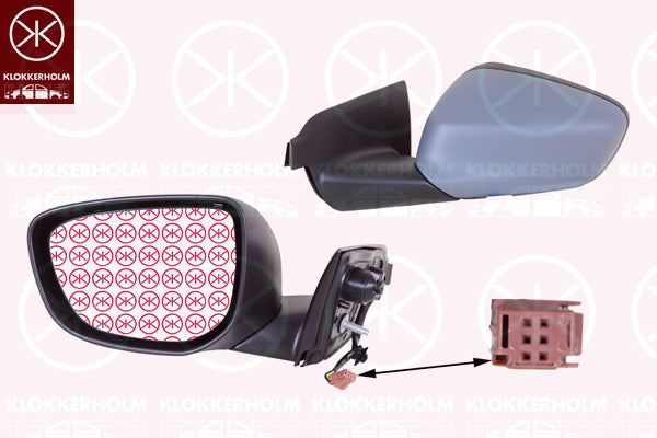 Exterior Mirror KLOKKERHOLM 05481042