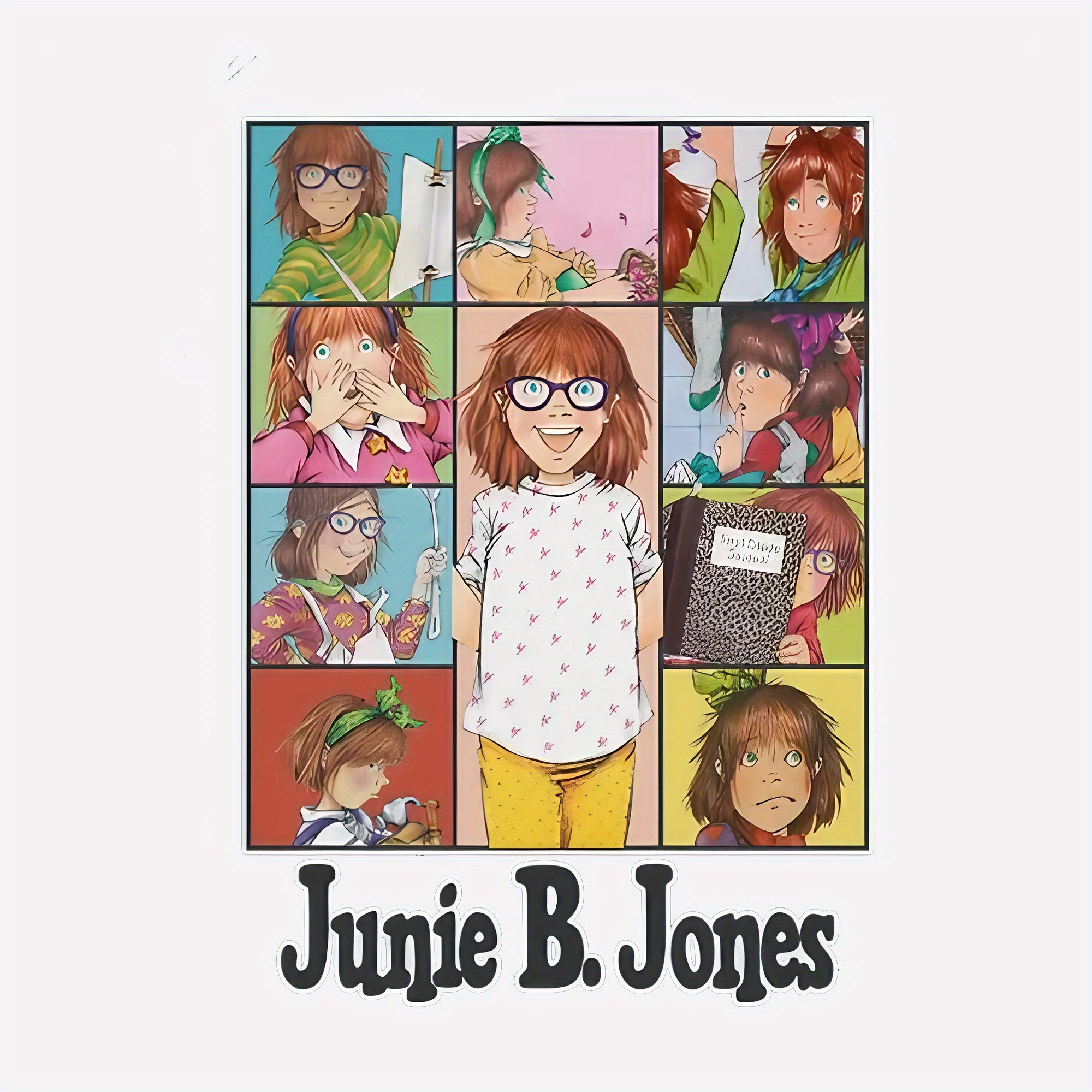 TEMU B. Jones Teacher Appreciation Vinyl Iron-on Stickers - Durable Washable Cartoon For T-shirts, Hoodies, Backpacks - Perfect Gift For Teachers,