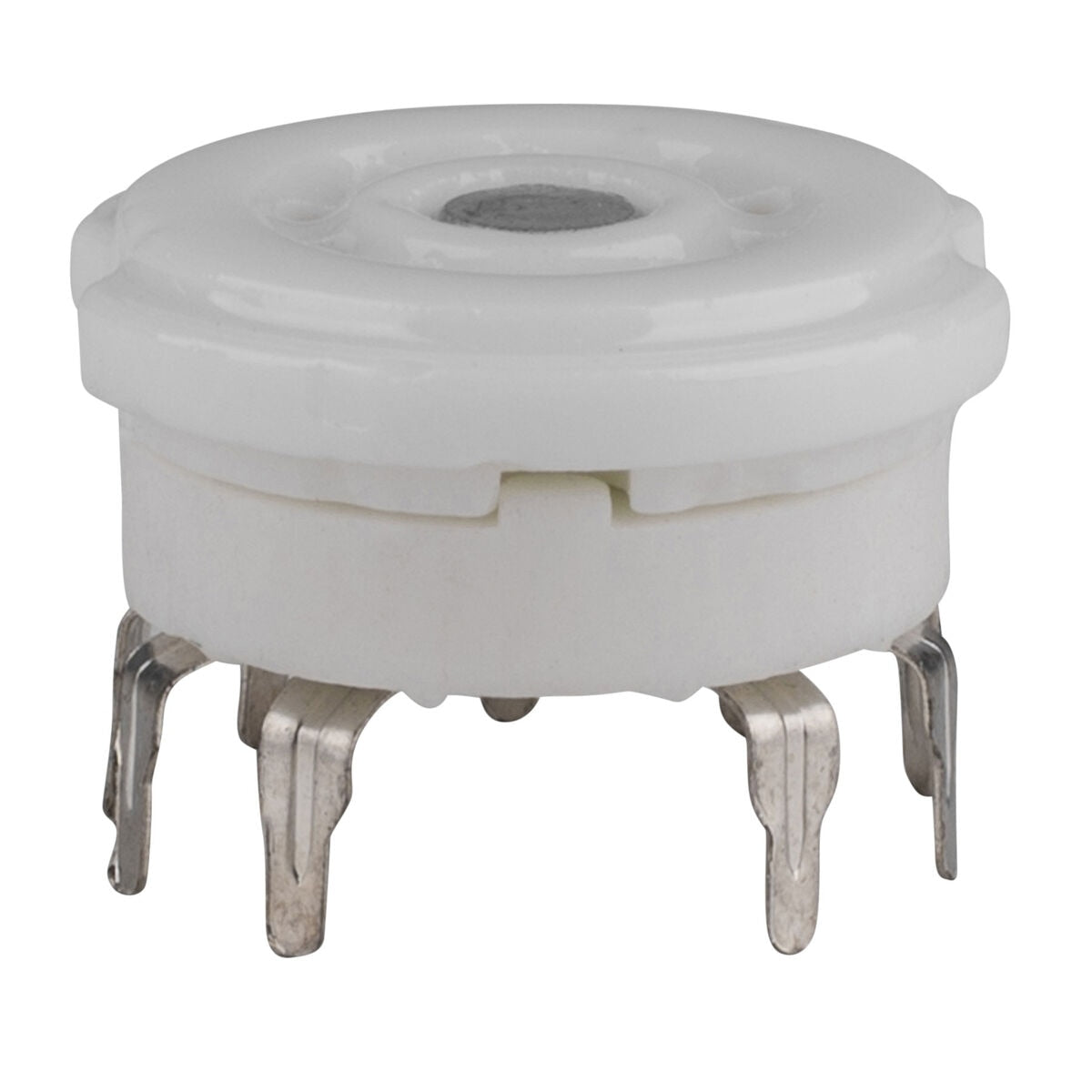 Parts Express 9 pin PC Board Mount Ceramic Vacuum Tube Socket Base 12AX7 12AT7 12AU7 Type