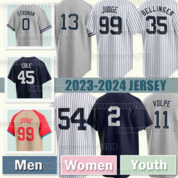 2 Derek Jeter 99 Aaron Judge Baseball Jersey 0 Marcus Stroman Lou Gehrig Austin Wells Luis Gil Everson Pereira J.C. Escarra Oswaldo Cabrera