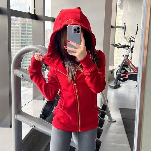 yoga wear jackets define hoodies sweatshirts women designers sports jacket coats fitness hoodys scubas chothing Long Sleeve Sunscreen design
