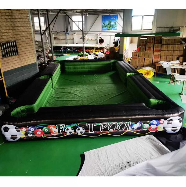 Playhouse Human Inflatable Snooker Football-Soccer Table Pool Portable Snookball Funny Indoor Outdoor Sport Games
