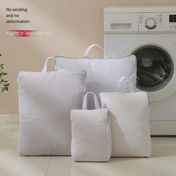 Household Laundry Bag Mesh Filter Laundry Bag For Washing Machine Anti-Deformation Bra Sweater Laundry Net 250207