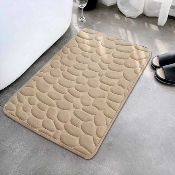 Soft and Non Slip Quick Drying Bath Mat Thickening Water-absorbent Bathtub Decorative Carpet Anti-skid Soft Shower Carpet M240816