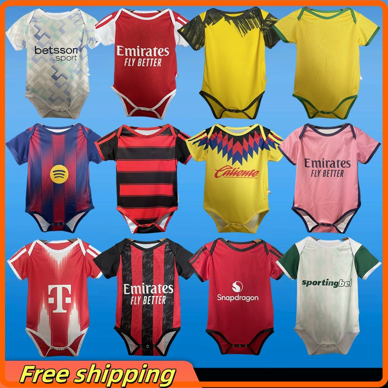 25 26 Jerseys MadridS MBAPPE 25 26 Home Arsen Girls Football Kids city boy Shirt Top quality Soccer Wear Baby dress