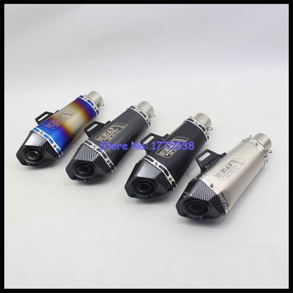 ID 51mm Universal Motorcycle Exhaust Muffler Escape DB KillerforKTM FZ8 FZ1 MT07 09 ZX6R ZX10 Z900 CB400 CBR1000 GSXR1000 GSR750