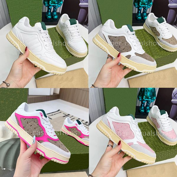 Designer Canvas Shoes Men Women Striped Sneakers Comfort Cookie Shoes Embossed retro Sneaker Outdoor Trainers 35-46