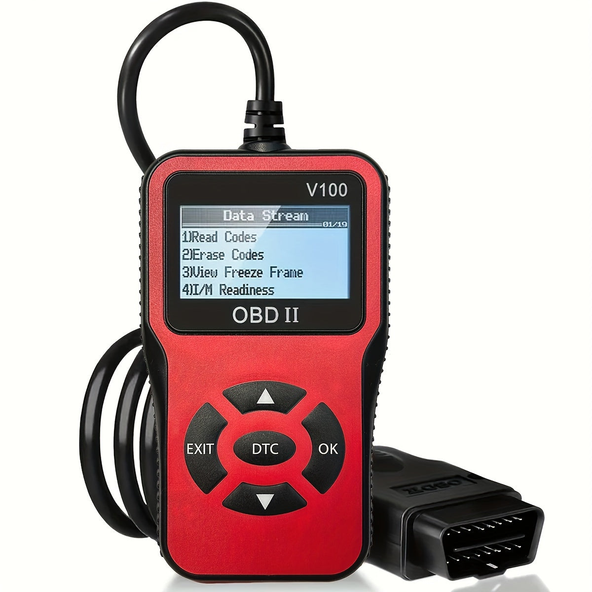 TEMU Car Diagnostic Scanner Code Reader Engine Fault Code Reader Scanner Can Diagnose Scan Tool For All Obd Ii Cars , Read Code Erase Code Battery