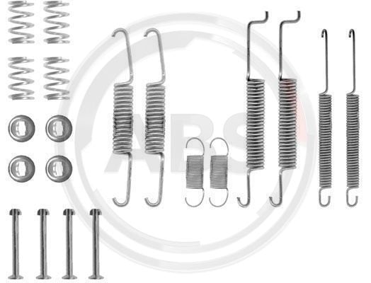 Accessory Kit, brake shoes A.B.S. 0597Q