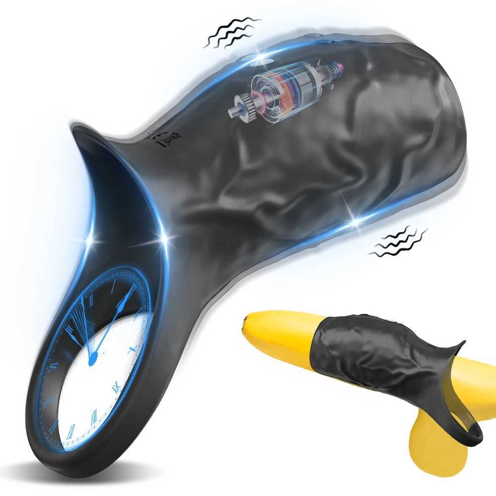 Other Health Beauty Items Cock Ring Penis Sleeve Vibrator Penis Enlargement G Spot Vibrating Stimulator Men Delay Ejaculation Penis Ring Adult Toy Q