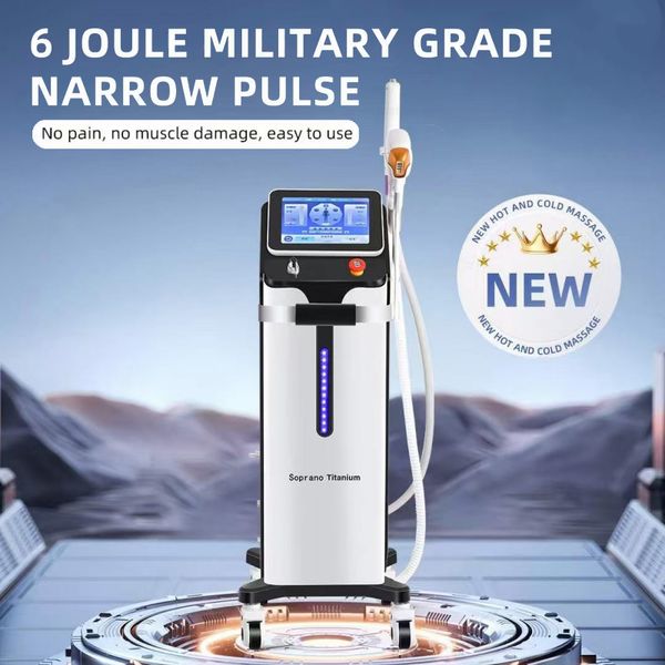 High-end Powerful Diode Laser 808nm Fast Permanent Hair Removal 2 in 1 5 Probes Picosecond Laser Accurate Anti-pigment Tattoo Removal Profes