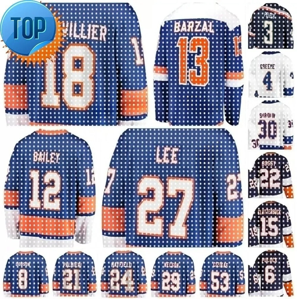 New York Kyle Palmieri Islander Hockey Jersey men Dennis Cholowski Pierre Engvall Mathew Barzal Scott Mayfield Adam Pelech Oliver Wahlstrom Anthony