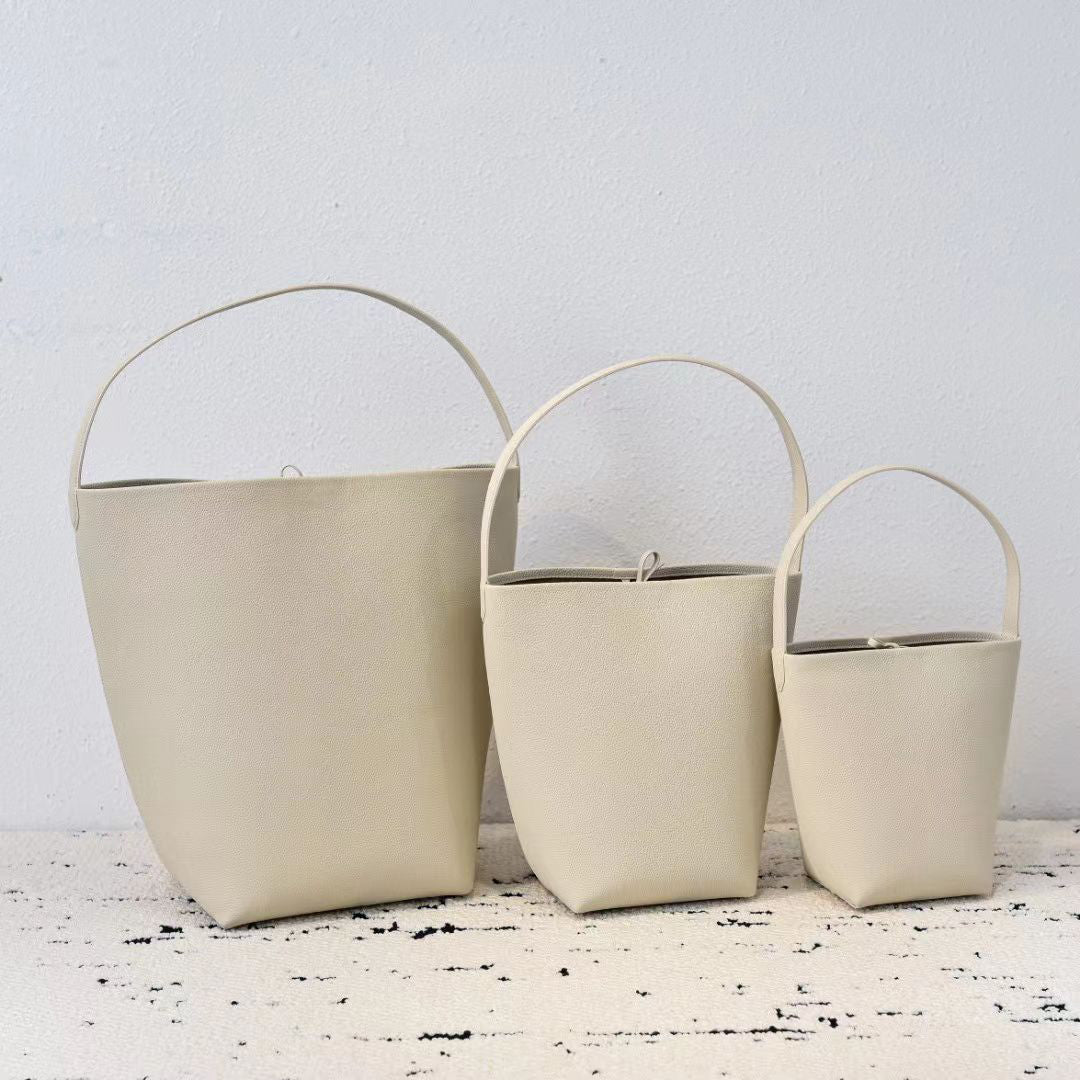 10A Mirror Quality Litchi Grain Leather Women&#039;s Bucket Bag High Quality Soft Niche Handbag Mom&#039;s Bag Fashionable Design Elegant Touch