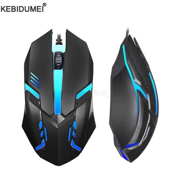 Colorful Led Wired Mice Ergonomic Business Mouse 5500 DPI Gaming Mouse With Backlight for Computer Laptop PCM240725