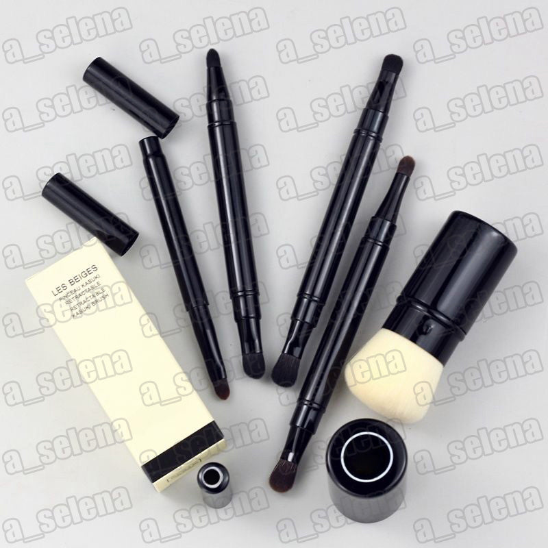 Brand Brushes Single Blush Soft Hair Dual-Ended Lip Beauty Makeup Brush With Box