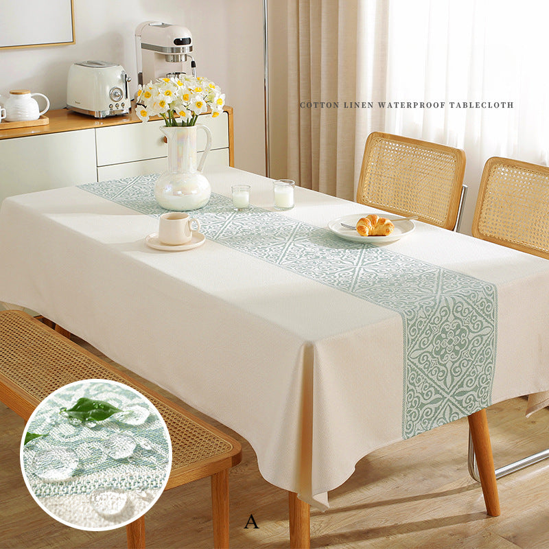 2026 Table Cloth Bedroom Home Dining Mat Table with Tablecloth SS-1