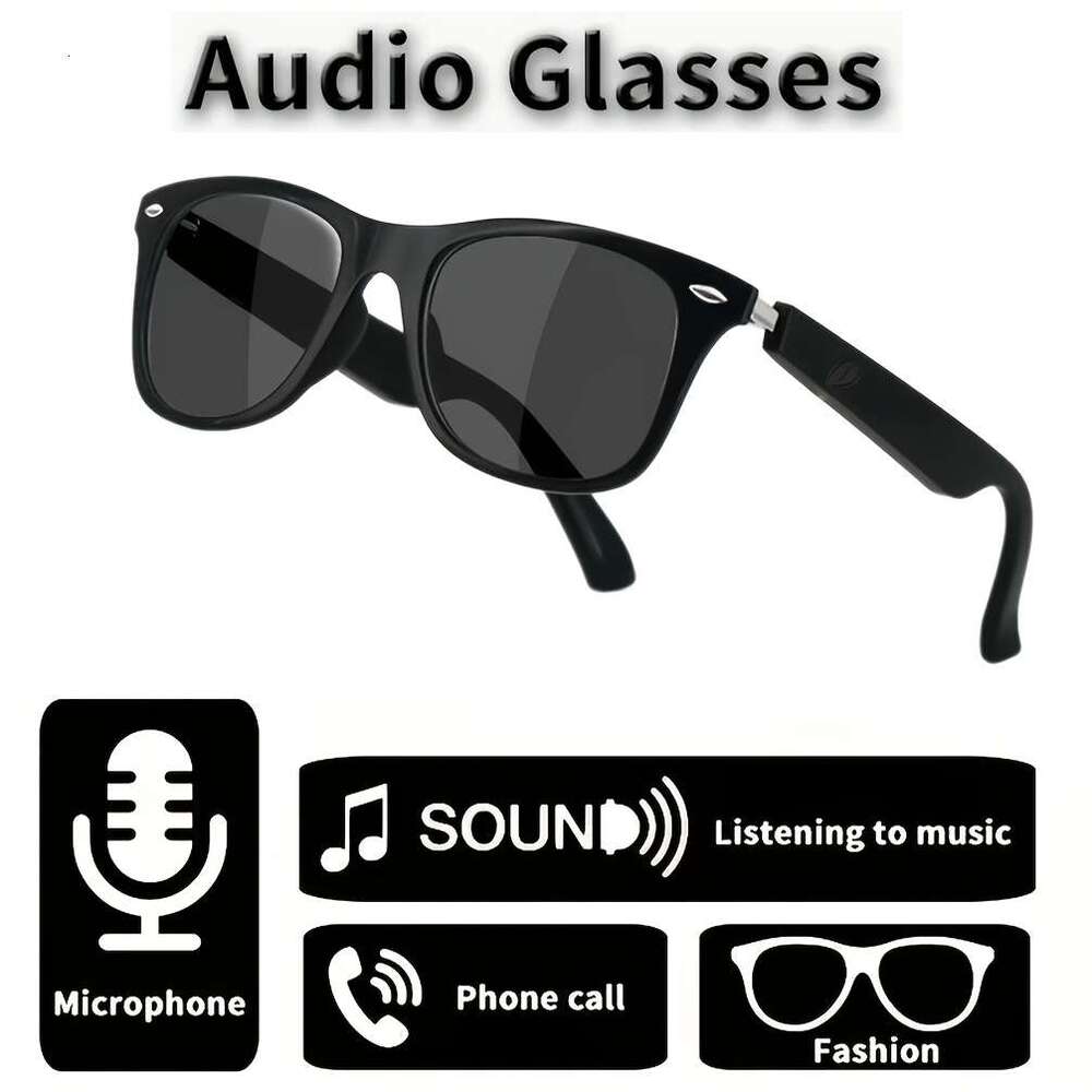 Fahion Bluetooth Sunlasses Is New Multi-functional Audio Glasses Men Women, Built-in Microphone Speaker, Music Playback Hands-Free Calling, And High