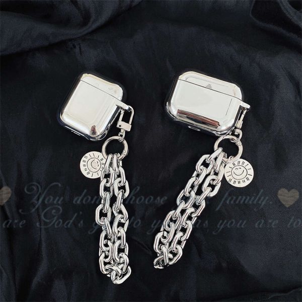 ddmygifts Simplified electroplating suitable for Pro1-2-3 generation Bluetooth wireless headphone case creative bracelet soft shell A