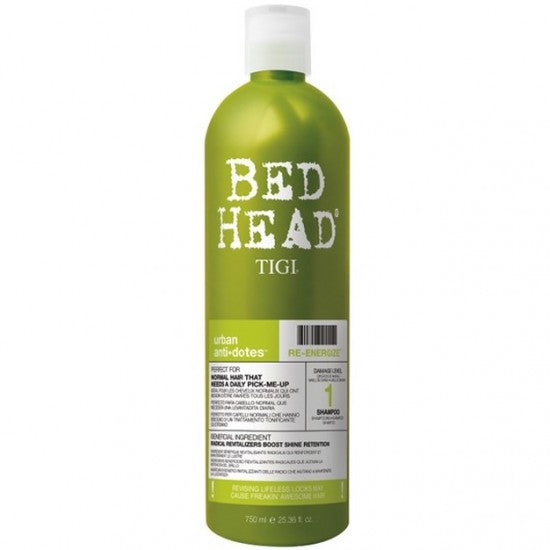 Normal Hair Conditioner Bed Head Urban Anti + Dots Re-Energize (kondicionér) - Objem: 750 ml