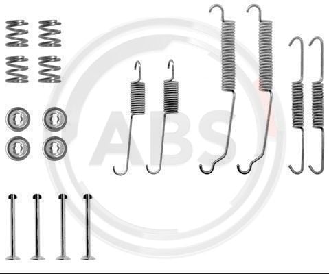 Accessory Kit, brake shoes A.B.S. 0618Q