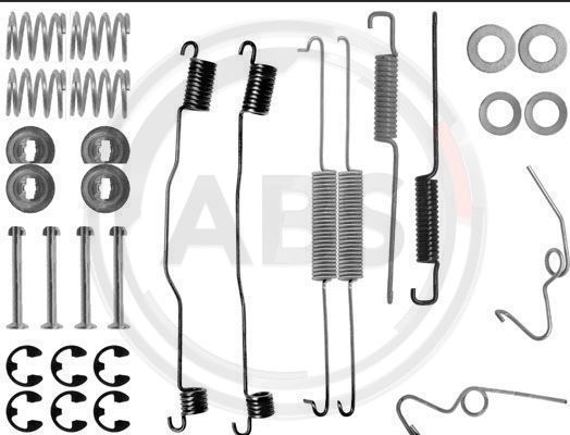 Accessory Kit, brake shoes A.B.S. 0624Q