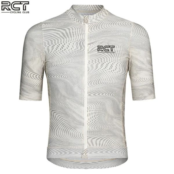 Maillot Ciclismo Hombre RCT 2024 Summer Short Sleeve Cycling Jersey Bicycle Clothing Bike Shirt MTB Camisa Ciclismo Masculina