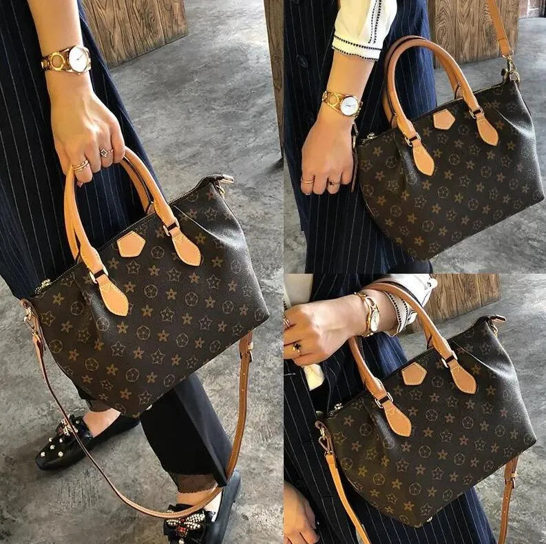 Shoulder designers purse designer woman handbag Brown wer Women Tote Brand Letter e Genuine Leather Bags lady crossbody bag