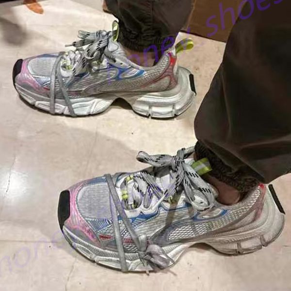 Designer Womens Mens shoes Track 3 3.0 sneakers Luxury trainers Triple Black White Pink Blue Orange Yellow Green Tess.S. Gomma Tracks Sports